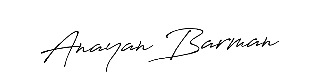 Also we have Anayan Barman name is the best signature style. Create professional handwritten signature collection using Antro_Vectra_Bolder autograph style. Anayan Barman signature style 7 images and pictures png