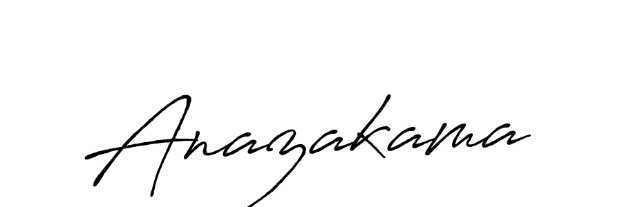 It looks lik you need a new signature style for name Anazakama. Design unique handwritten (Antro_Vectra_Bolder) signature with our free signature maker in just a few clicks. Anazakama signature style 7 images and pictures png