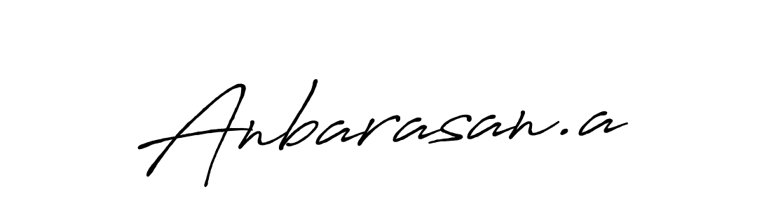 if you are searching for the best signature style for your name Anbarasan.a. so please give up your signature search. here we have designed multiple signature styles  using Antro_Vectra_Bolder. Anbarasan.a signature style 7 images and pictures png