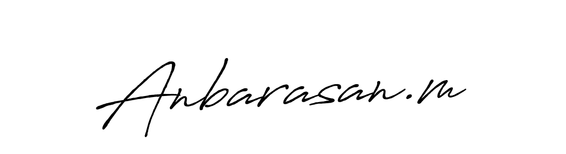 if you are searching for the best signature style for your name Anbarasan.m. so please give up your signature search. here we have designed multiple signature styles  using Antro_Vectra_Bolder. Anbarasan.m signature style 7 images and pictures png