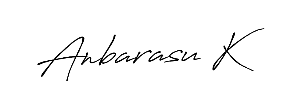 Also You can easily find your signature by using the search form. We will create Anbarasu K name handwritten signature images for you free of cost using Antro_Vectra_Bolder sign style. Anbarasu K signature style 7 images and pictures png
