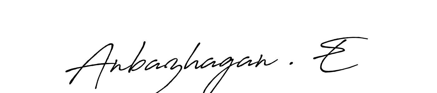 Similarly Antro_Vectra_Bolder is the best handwritten signature design. Signature creator online .You can use it as an online autograph creator for name Anbazhagan . E. Anbazhagan . E signature style 7 images and pictures png