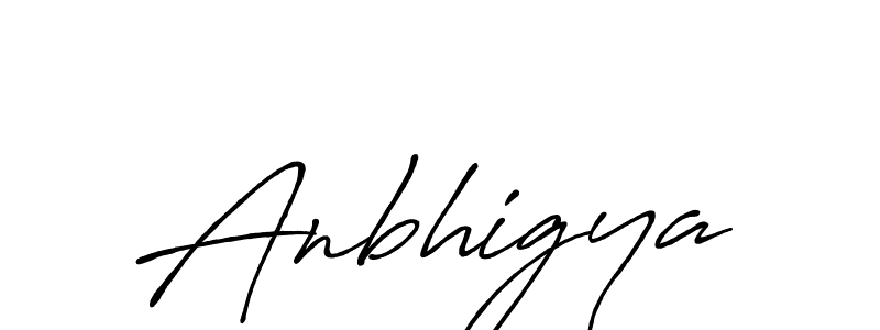 if you are searching for the best signature style for your name Anbhigya. so please give up your signature search. here we have designed multiple signature styles  using Antro_Vectra_Bolder. Anbhigya signature style 7 images and pictures png