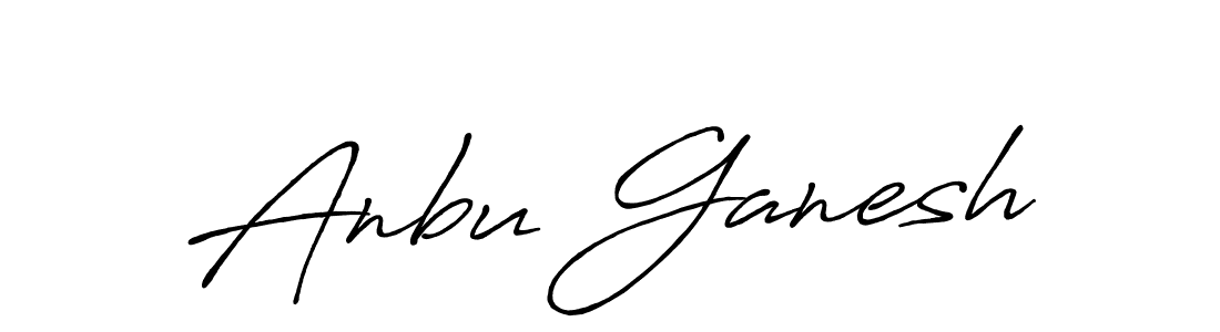 Antro_Vectra_Bolder is a professional signature style that is perfect for those who want to add a touch of class to their signature. It is also a great choice for those who want to make their signature more unique. Get Anbu Ganesh name to fancy signature for free. Anbu Ganesh signature style 7 images and pictures png