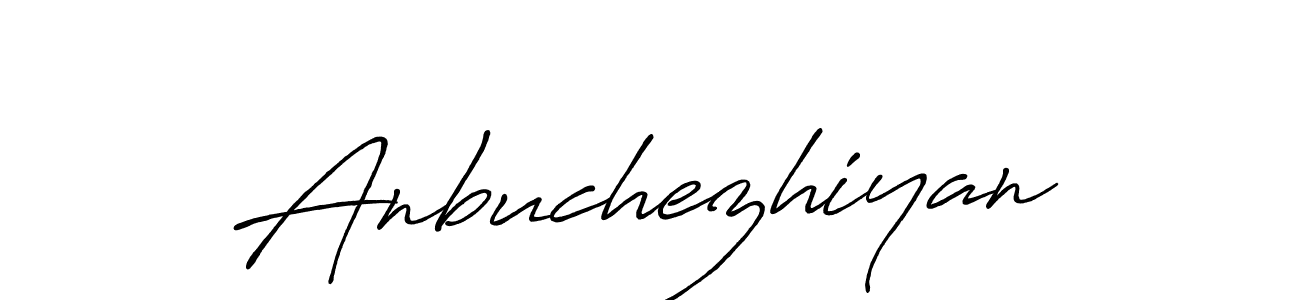 Design your own signature with our free online signature maker. With this signature software, you can create a handwritten (Antro_Vectra_Bolder) signature for name Anbuchezhiyan. Anbuchezhiyan signature style 7 images and pictures png