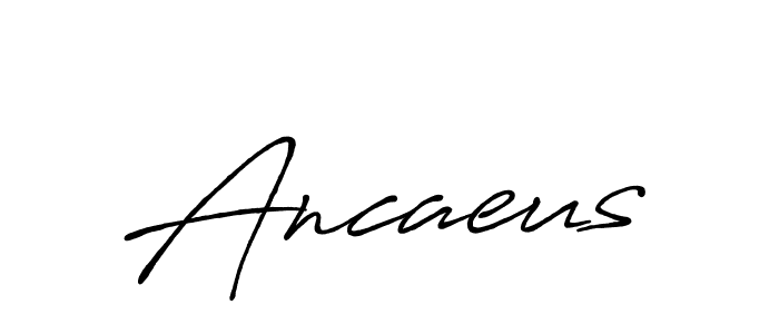Antro_Vectra_Bolder is a professional signature style that is perfect for those who want to add a touch of class to their signature. It is also a great choice for those who want to make their signature more unique. Get Ancaeus name to fancy signature for free. Ancaeus signature style 7 images and pictures png
