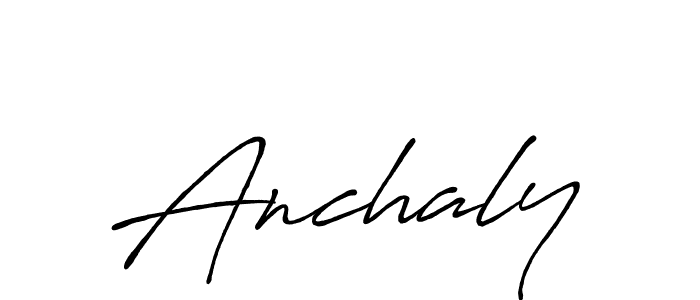 Also You can easily find your signature by using the search form. We will create Anchaly name handwritten signature images for you free of cost using Antro_Vectra_Bolder sign style. Anchaly signature style 7 images and pictures png