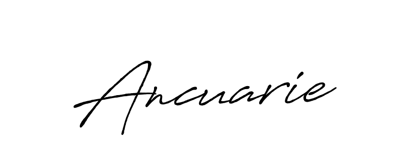 Antro_Vectra_Bolder is a professional signature style that is perfect for those who want to add a touch of class to their signature. It is also a great choice for those who want to make their signature more unique. Get Ancuarie name to fancy signature for free. Ancuarie signature style 7 images and pictures png