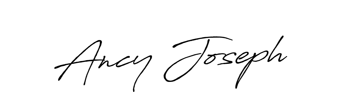 Design your own signature with our free online signature maker. With this signature software, you can create a handwritten (Antro_Vectra_Bolder) signature for name Ancy Joseph. Ancy Joseph signature style 7 images and pictures png