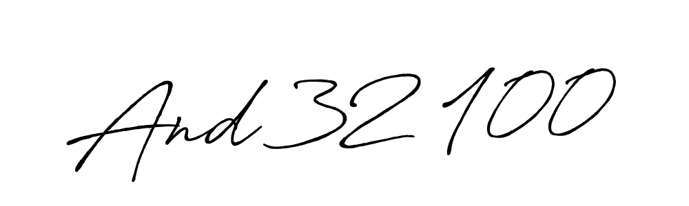 This is the best signature style for the And 32 100 name. Also you like these signature font (Antro_Vectra_Bolder). Mix name signature. And 32 100 signature style 7 images and pictures png