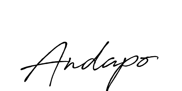 How to Draw Andapo signature style? Antro_Vectra_Bolder is a latest design signature styles for name Andapo. Andapo signature style 7 images and pictures png