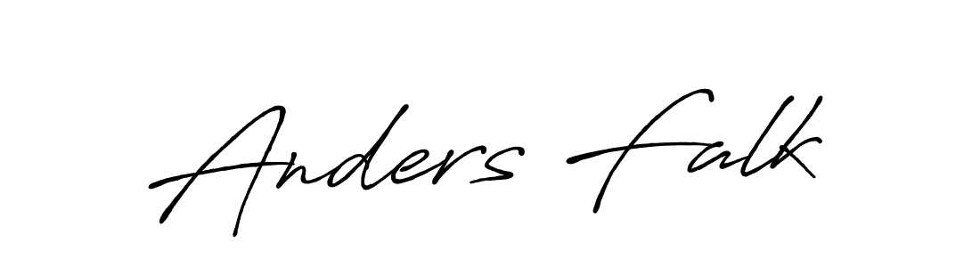 Create a beautiful signature design for name Anders Falk. With this signature (Antro_Vectra_Bolder) fonts, you can make a handwritten signature for free. Anders Falk signature style 7 images and pictures png