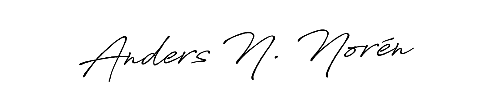 This is the best signature style for the Anders N. Norén name. Also you like these signature font (Antro_Vectra_Bolder). Mix name signature. Anders N. Norén signature style 7 images and pictures png