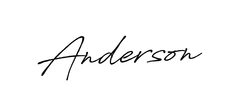 Also we have Anderson name is the best signature style. Create professional handwritten signature collection using Antro_Vectra_Bolder autograph style. Anderson signature style 7 images and pictures png