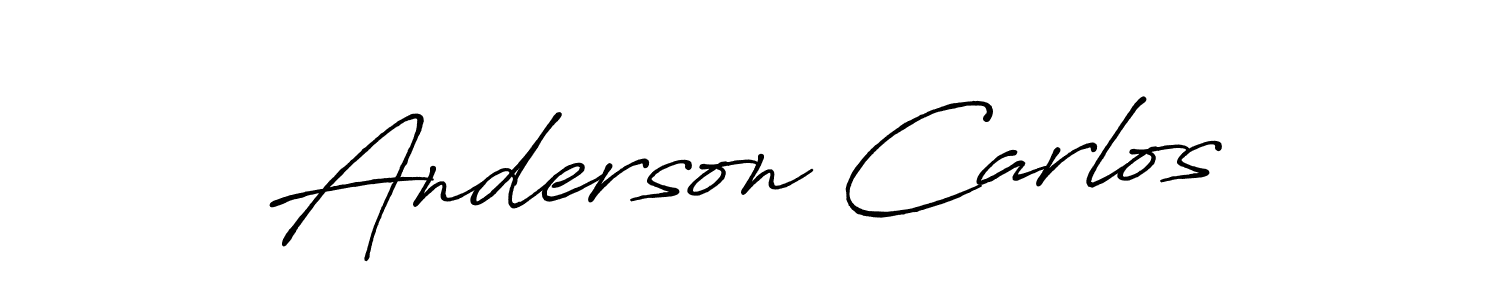 You should practise on your own different ways (Antro_Vectra_Bolder) to write your name (Anderson Carlos) in signature. don't let someone else do it for you. Anderson Carlos signature style 7 images and pictures png