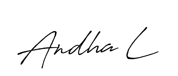 How to Draw Andha L signature style? Antro_Vectra_Bolder is a latest design signature styles for name Andha L. Andha L signature style 7 images and pictures png