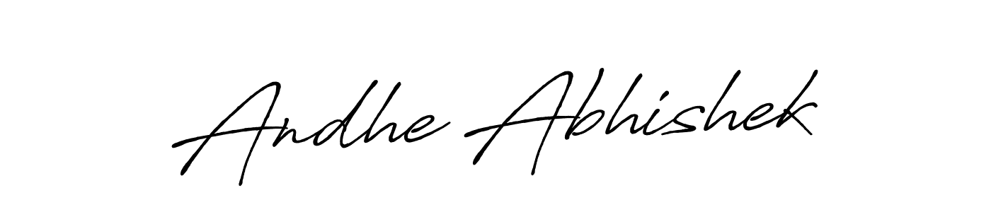 Make a short Andhe Abhishek signature style. Manage your documents anywhere anytime using Antro_Vectra_Bolder. Create and add eSignatures, submit forms, share and send files easily. Andhe Abhishek signature style 7 images and pictures png