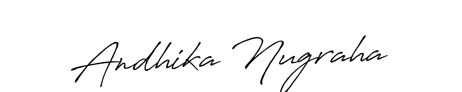 Here are the top 10 professional signature styles for the name Andhika Nugraha. These are the best autograph styles you can use for your name. Andhika Nugraha signature style 7 images and pictures png