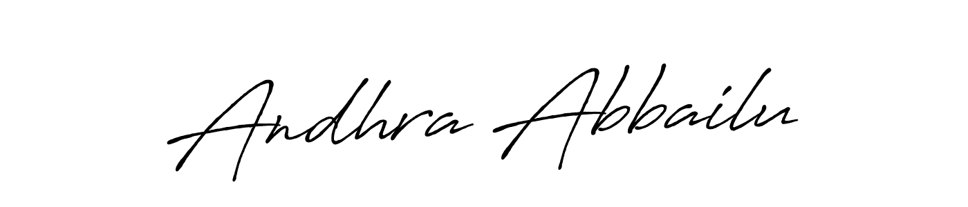 Also You can easily find your signature by using the search form. We will create Andhra Abbailu name handwritten signature images for you free of cost using Antro_Vectra_Bolder sign style. Andhra Abbailu signature style 7 images and pictures png