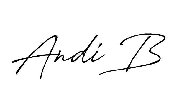 Here are the top 10 professional signature styles for the name Andi B. These are the best autograph styles you can use for your name. Andi B signature style 7 images and pictures png
