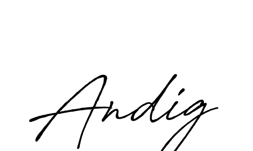 Here are the top 10 professional signature styles for the name Andig. These are the best autograph styles you can use for your name. Andig signature style 7 images and pictures png