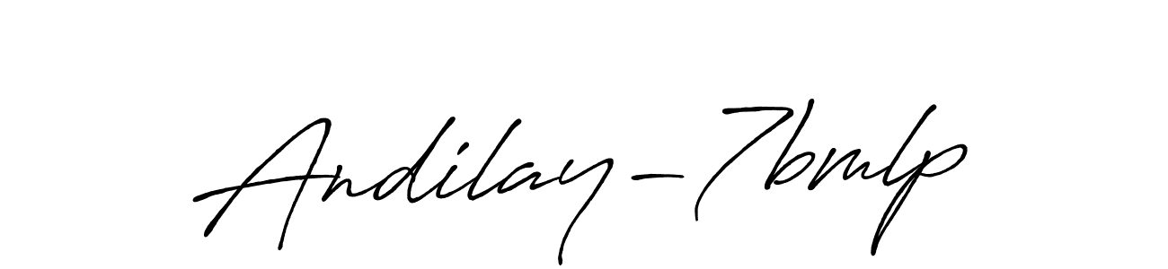 How to make Andilay-7bmlp signature? Antro_Vectra_Bolder is a professional autograph style. Create handwritten signature for Andilay-7bmlp name. Andilay-7bmlp signature style 7 images and pictures png