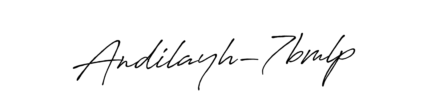 if you are searching for the best signature style for your name Andilayh-7bmlp. so please give up your signature search. here we have designed multiple signature styles  using Antro_Vectra_Bolder. Andilayh-7bmlp signature style 7 images and pictures png