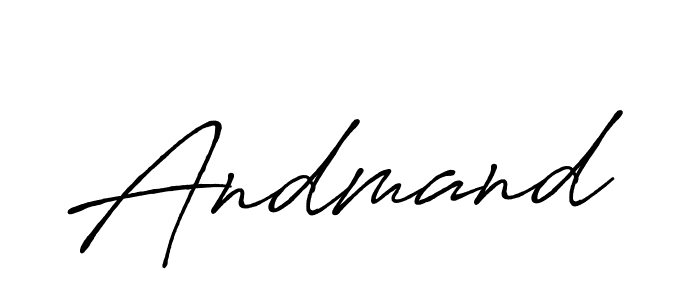 The best way (Antro_Vectra_Bolder) to make a short signature is to pick only two or three words in your name. The name Andmand include a total of six letters. For converting this name. Andmand signature style 7 images and pictures png