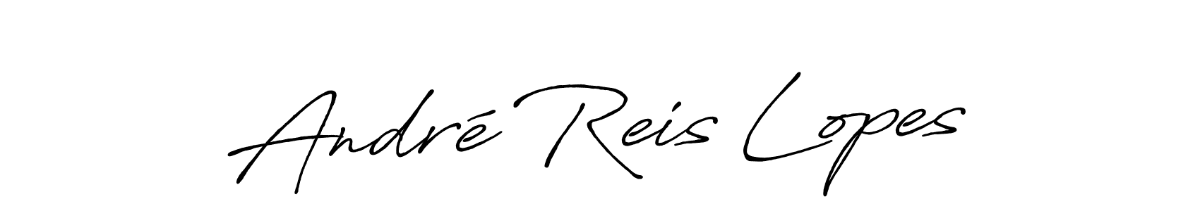 André Reis Lopes stylish signature style. Best Handwritten Sign (Antro_Vectra_Bolder) for my name. Handwritten Signature Collection Ideas for my name André Reis Lopes. André Reis Lopes signature style 7 images and pictures png