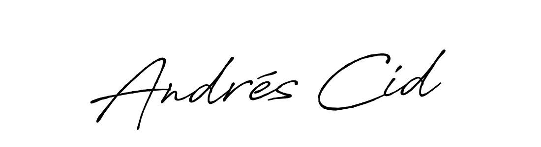 You should practise on your own different ways (Antro_Vectra_Bolder) to write your name (Andrés Cid) in signature. don't let someone else do it for you. Andrés Cid signature style 7 images and pictures png