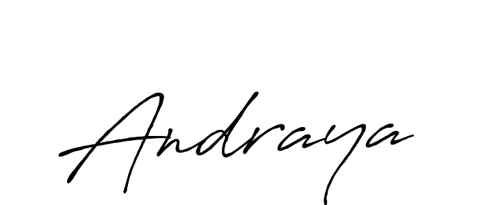 Antro_Vectra_Bolder is a professional signature style that is perfect for those who want to add a touch of class to their signature. It is also a great choice for those who want to make their signature more unique. Get Andraya name to fancy signature for free. Andraya signature style 7 images and pictures png