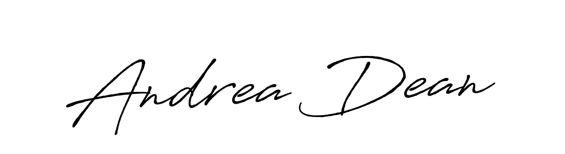 Make a short Andrea Dean signature style. Manage your documents anywhere anytime using Antro_Vectra_Bolder. Create and add eSignatures, submit forms, share and send files easily. Andrea Dean signature style 7 images and pictures png