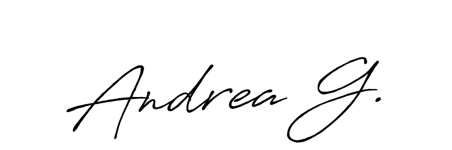 See photos of Andrea G. official signature by Spectra . Check more albums & portfolios. Read reviews & check more about Antro_Vectra_Bolder font. Andrea G. signature style 7 images and pictures png