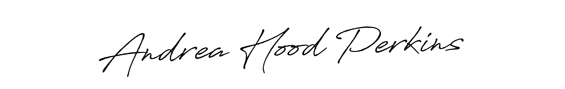 Design your own signature with our free online signature maker. With this signature software, you can create a handwritten (Antro_Vectra_Bolder) signature for name Andrea Hood Perkins. Andrea Hood Perkins signature style 7 images and pictures png