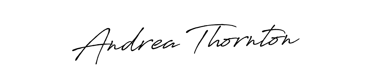Also we have Andrea Thornton name is the best signature style. Create professional handwritten signature collection using Antro_Vectra_Bolder autograph style. Andrea Thornton signature style 7 images and pictures png