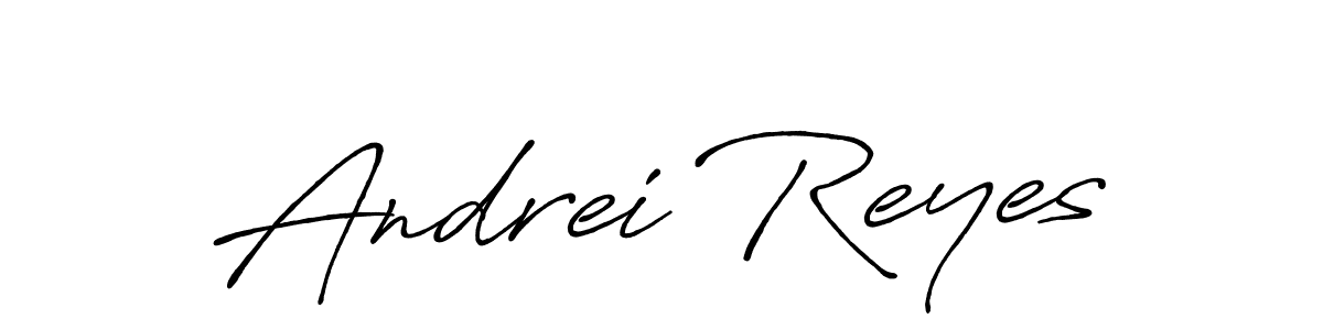 Best and Professional Signature Style for Andrei Reyes. Antro_Vectra_Bolder Best Signature Style Collection. Andrei Reyes signature style 7 images and pictures png