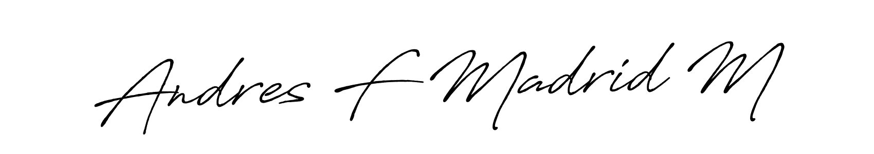Here are the top 10 professional signature styles for the name Andres F Madrid M. These are the best autograph styles you can use for your name. Andres F Madrid M signature style 7 images and pictures png