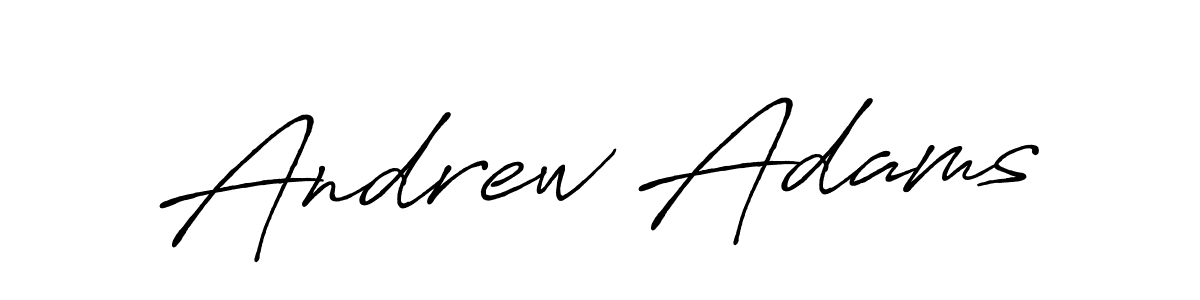 Also we have Andrew Adams name is the best signature style. Create professional handwritten signature collection using Antro_Vectra_Bolder autograph style. Andrew Adams signature style 7 images and pictures png
