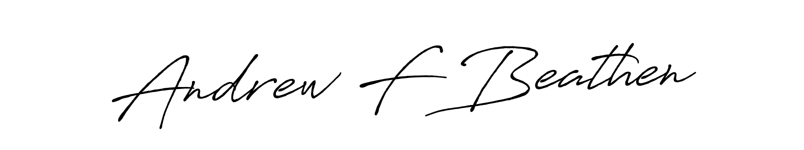 Use a signature maker to create a handwritten signature online. With this signature software, you can design (Antro_Vectra_Bolder) your own signature for name Andrew F Beathen. Andrew F Beathen signature style 7 images and pictures png