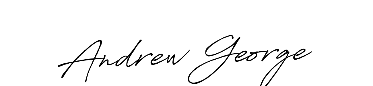 if you are searching for the best signature style for your name Andrew George. so please give up your signature search. here we have designed multiple signature styles  using Antro_Vectra_Bolder. Andrew George signature style 7 images and pictures png