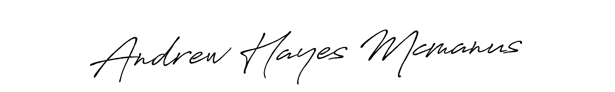 Andrew Hayes Mcmanus stylish signature style. Best Handwritten Sign (Antro_Vectra_Bolder) for my name. Handwritten Signature Collection Ideas for my name Andrew Hayes Mcmanus. Andrew Hayes Mcmanus signature style 7 images and pictures png