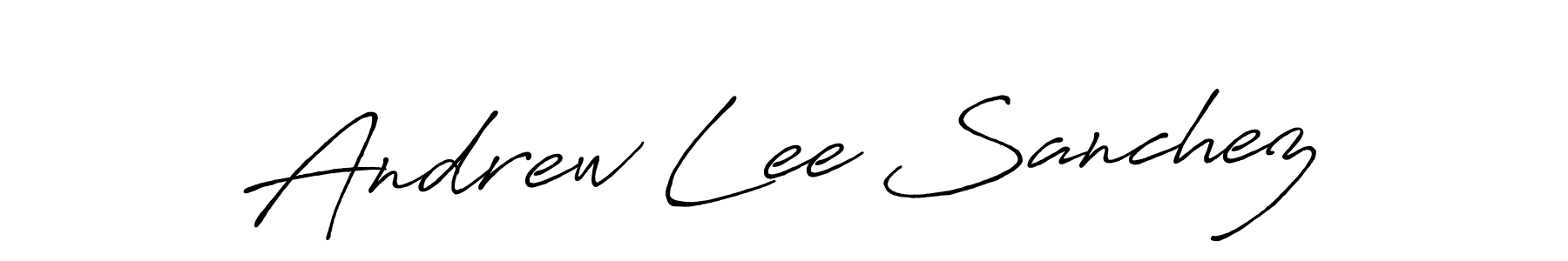 Make a beautiful signature design for name Andrew Lee Sanchez. Use this online signature maker to create a handwritten signature for free. Andrew Lee Sanchez signature style 7 images and pictures png