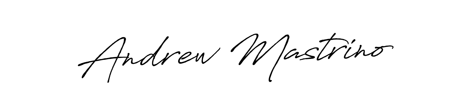The best way (Antro_Vectra_Bolder) to make a short signature is to pick only two or three words in your name. The name Andrew Mastrino include a total of six letters. For converting this name. Andrew Mastrino signature style 7 images and pictures png