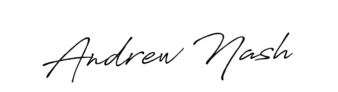 Make a beautiful signature design for name Andrew Nash. Use this online signature maker to create a handwritten signature for free. Andrew Nash signature style 7 images and pictures png