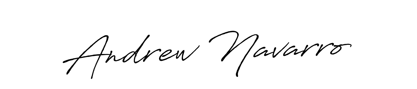 Make a beautiful signature design for name Andrew Navarro. Use this online signature maker to create a handwritten signature for free. Andrew Navarro signature style 7 images and pictures png