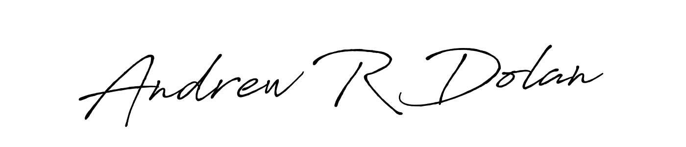 The best way (Antro_Vectra_Bolder) to make a short signature is to pick only two or three words in your name. The name Andrew R Dolan include a total of six letters. For converting this name. Andrew R Dolan signature style 7 images and pictures png