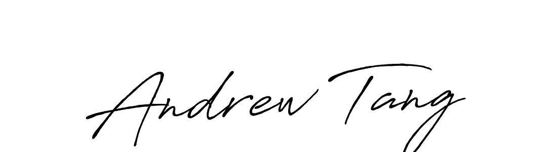 Also we have Andrew Tang name is the best signature style. Create professional handwritten signature collection using Antro_Vectra_Bolder autograph style. Andrew Tang signature style 7 images and pictures png