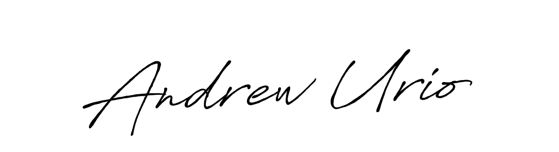 This is the best signature style for the Andrew Urio name. Also you like these signature font (Antro_Vectra_Bolder). Mix name signature. Andrew Urio signature style 7 images and pictures png