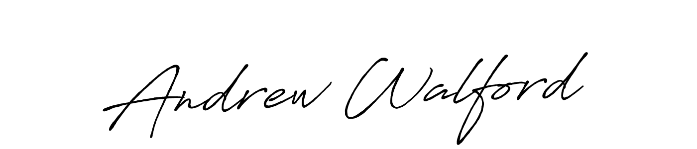 Also we have Andrew Walford name is the best signature style. Create professional handwritten signature collection using Antro_Vectra_Bolder autograph style. Andrew Walford signature style 7 images and pictures png