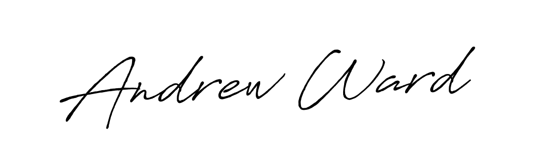 Also we have Andrew Ward name is the best signature style. Create professional handwritten signature collection using Antro_Vectra_Bolder autograph style. Andrew Ward signature style 7 images and pictures png